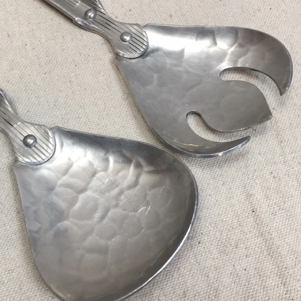 VTG Continental Silver co salad Serving set